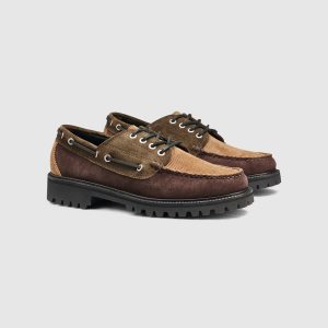 MENS CORDUROY & SUEDE RANGER CAMP MOC